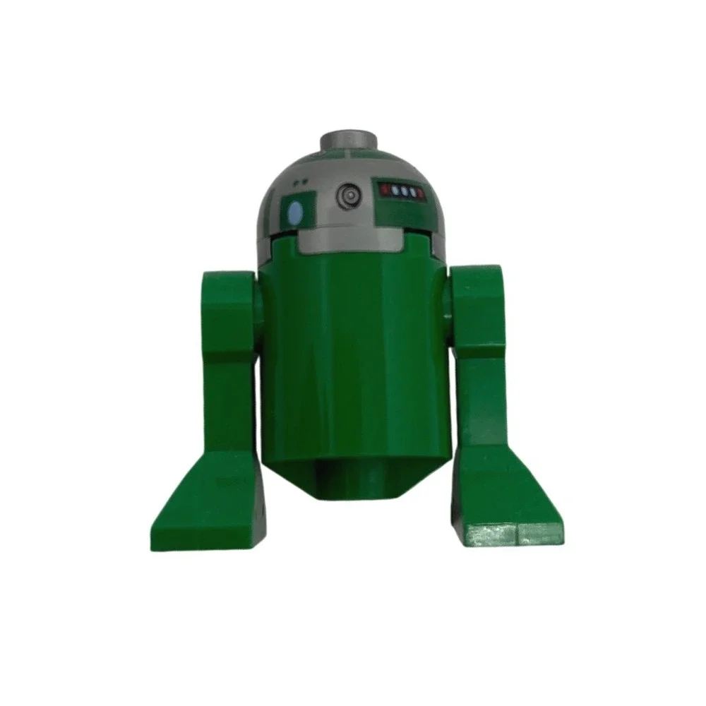 LEGO Star Wars Astromech Droid R3-D5 Minifigure Green Silver 9498 sw0393